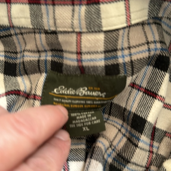 Vintage Eddie Bauer Flannel XL - Picture 3 of 3